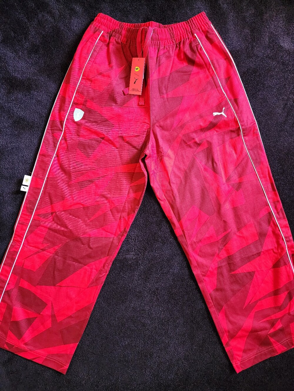 Puma x Ferrari HP 20 Years Of Red T7 Pants New Size Large